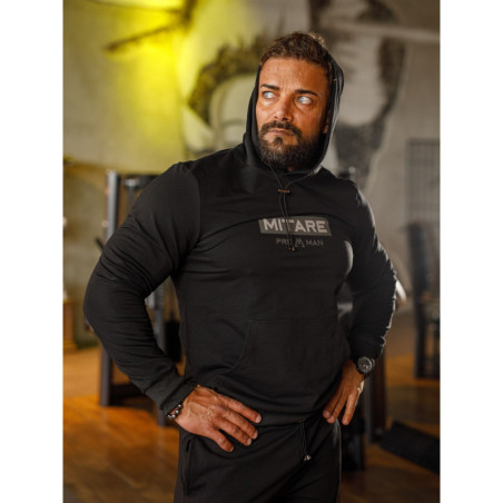 Kapuzenpullover K103 schwarz MITARE PRO MAN