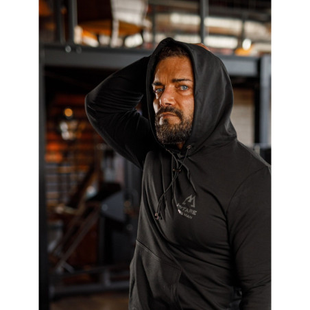 Sudadera con capucha K088 negro MITARE PRO MAN