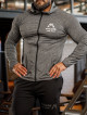 Sweat à capuche K085 gris MITARE PRO MAN