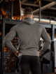 Kapuzenpullover K085 grau MITARE PRO MAN