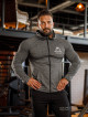 Sweat à capuche K085 gris MITARE PRO MAN
