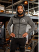 Kapuzenpullover K085 grau MITARE PRO MAN