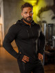 Sweat à capuche K085 noir MITARE PRO MAN