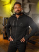 Bluza z kapturem K086 czarna MITARE PRO MAN