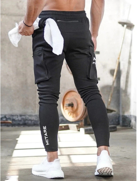 Pantalones de chándal K102 negro MITARE PRO MAN 2
