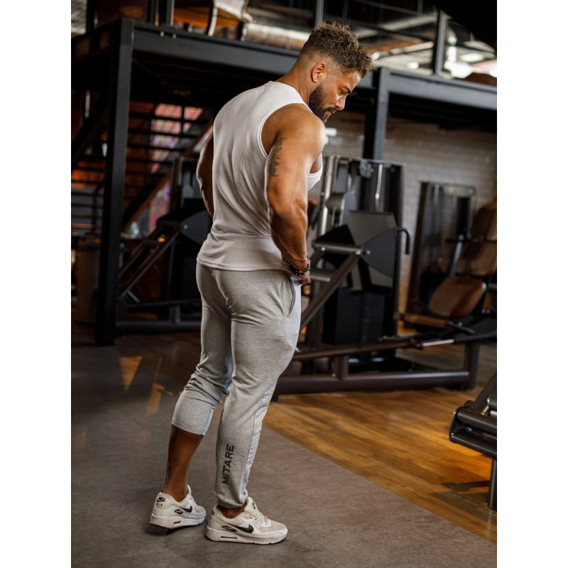 Camiseta de tirantes K092 blanco MITARE PRO MAN