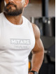 Camiseta de tirantes K092 blanco MITARE PRO MAN