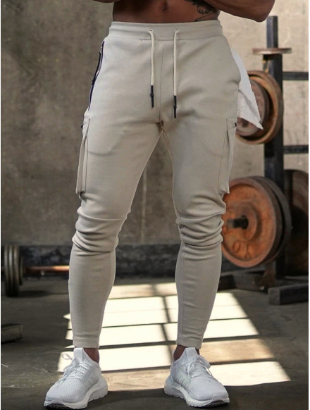 Joggers pants K102 light gray MITARE PRO MAN 2