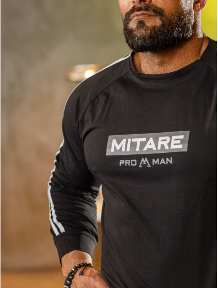 Langarm-T-Shirt K090 schwarz MITARE PRO MAN 2