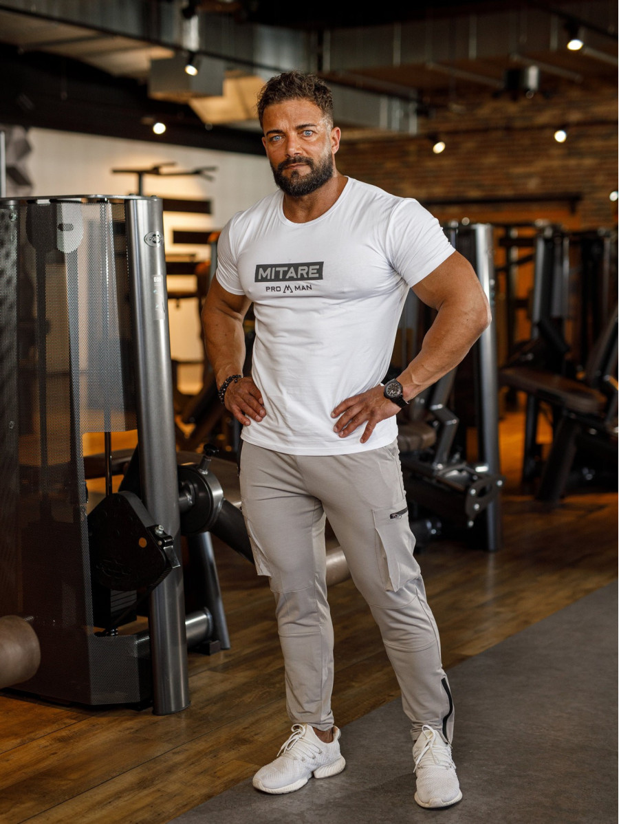 Tee shirt K093 blanc MITARE PRO MAN