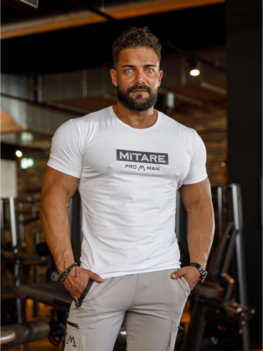 T-Shirt K093 weiß MITARE PRO MAN