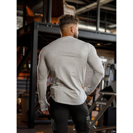 T-shirt manica lunga K094 grigia MITARE PRO MAN