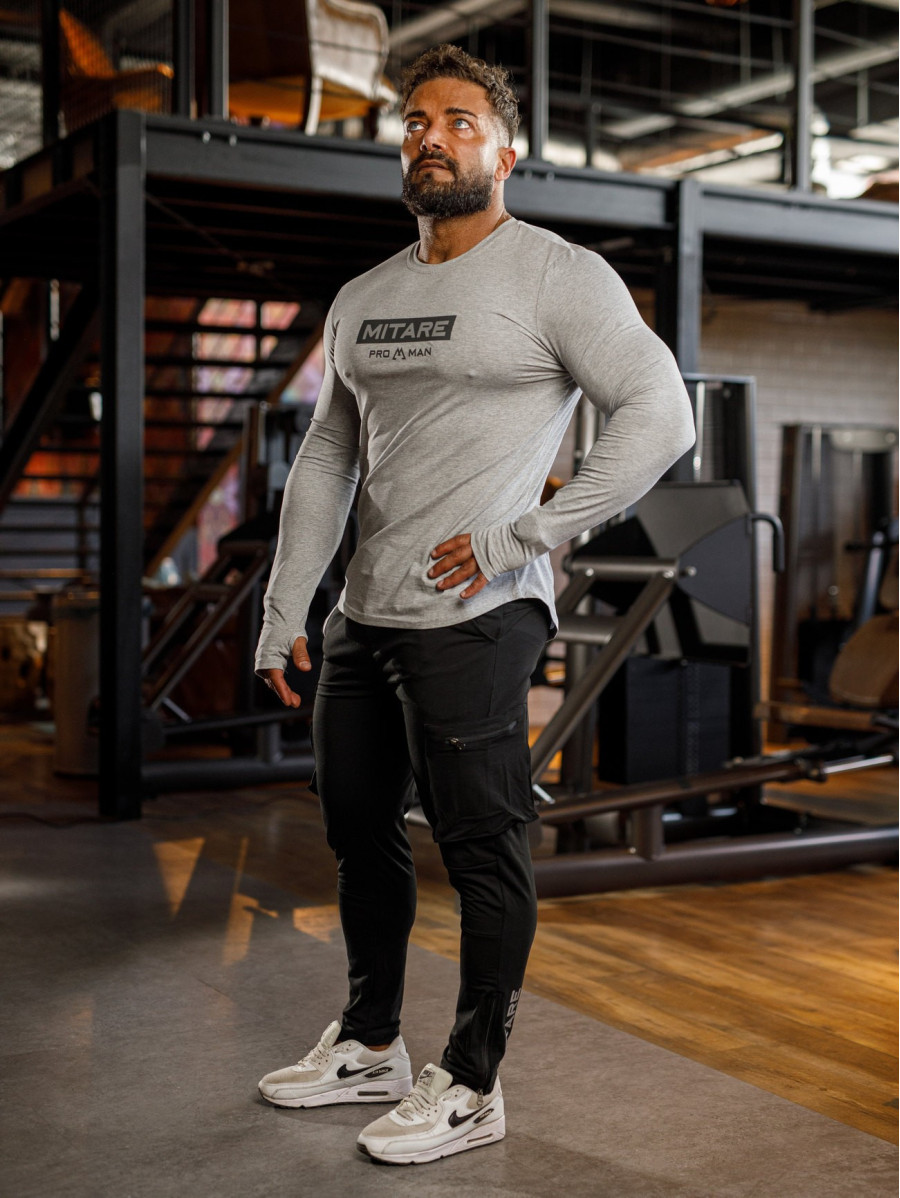 T-shirt manches longues K094 gris MITARE PRO MAN