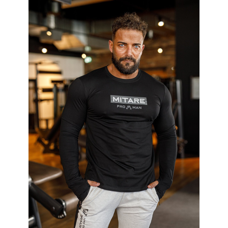 T-shirt manches longues K094 noir MITARE PRO MAN