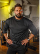 Langarm-T-Shirt K101 schwarz MITARE PRO MAN