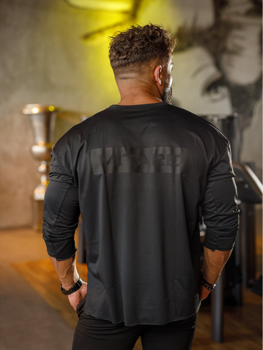 T-shirt manica lunga K101 nero MITARE PRO MAN