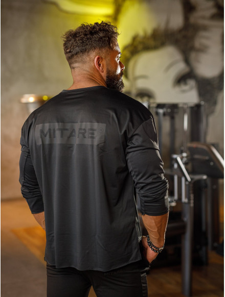 Camiseta manga larga K101 negro MITARE PRO MAN 2