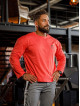 Long sleeve T-shirt K101 fuchsia MITARE PRO MAN