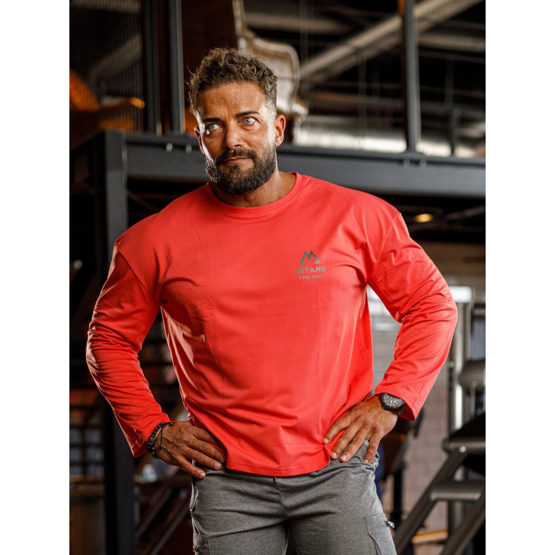 T-shirt manica lunga K101 fucsia MITARE PRO MAN