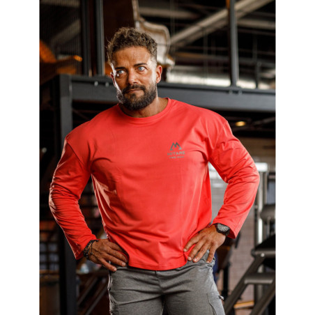 Long sleeve T-shirt K101 fuchsia MITARE PRO MAN