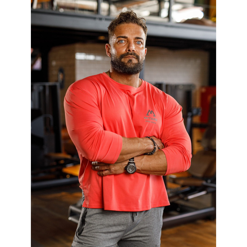 Langarm-T-Shirt K101fuchsie MITARE PRO MAN