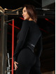 Seamless leggings PUSH UP MAX K001 black MITARE