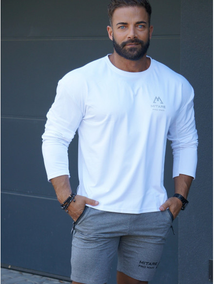 Camiseta manga larga K101 blanco MITARE PRO MAN 2