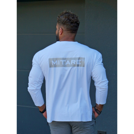 Long sleeve T-shirt K101 white MITARE PRO MAN