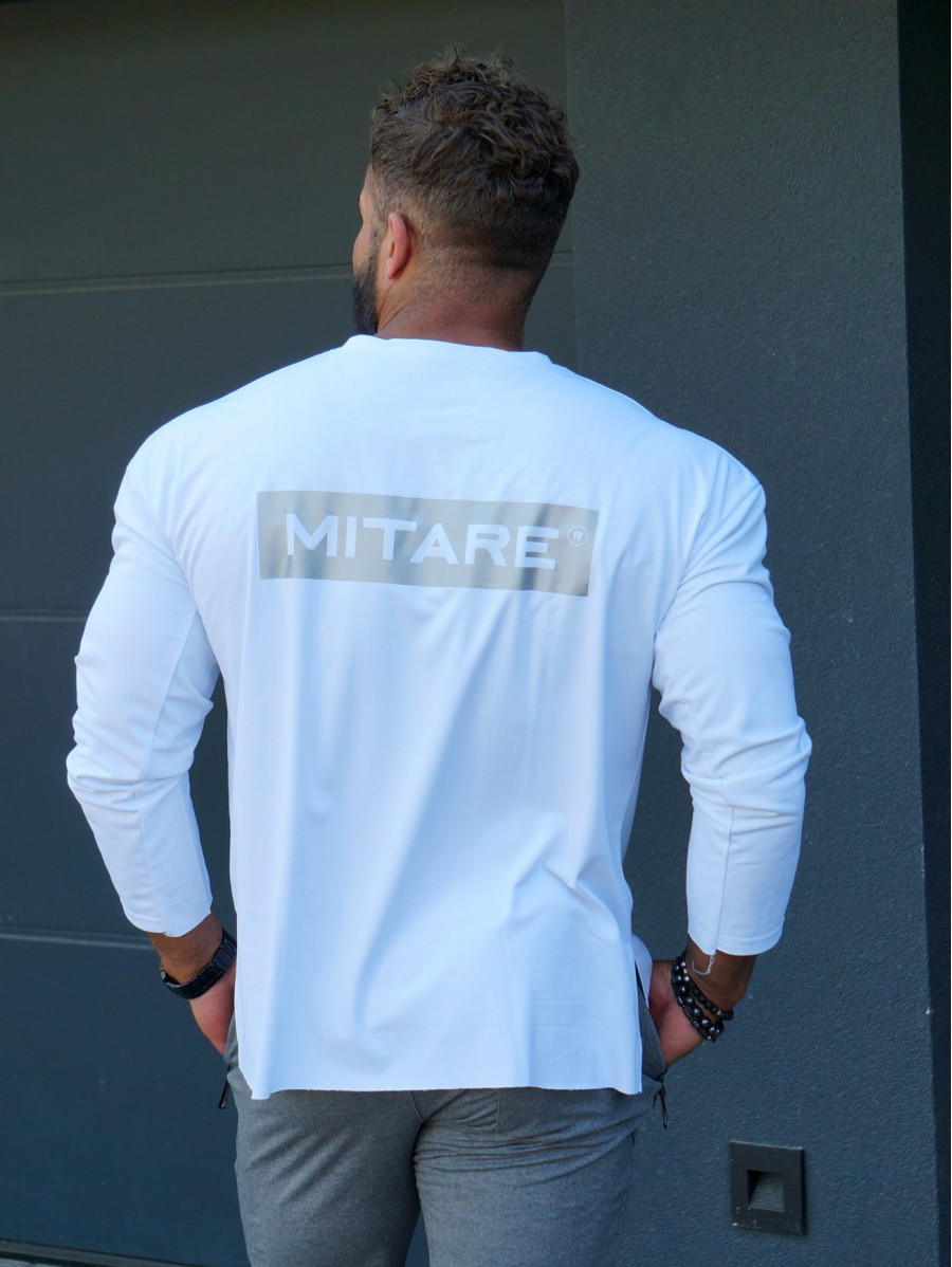 T-shirt manica lunga K101 bianco MITARE PRO MAN