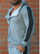 Sweat à capuche K097 gris foncé MITARE PRO MAN
