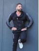 Hooded sweatshirt K097 black MITARE PRO MAN