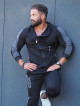 Sudadera con capucha K097 negro MITARE PRO MAN