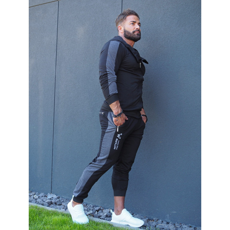 Sudadera con capucha K097 negro MITARE PRO MAN