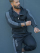 Sudadera con capucha K097 negro MITARE PRO MAN