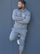 Hooded sweatshirt K088 dark gray MITARE PRO MAN