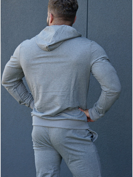 Hooded sweatshirt K088 dark gray MITARE PRO MAN 2
