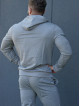 Sudadera con capucha K088 gris oscura MITARE PRO MAN