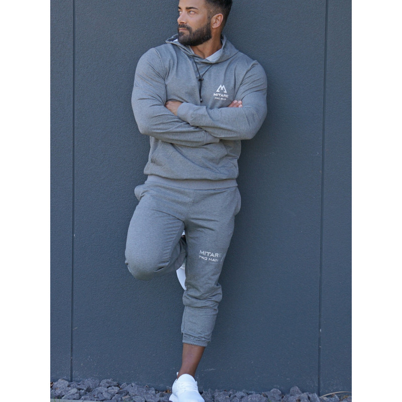 Sudadera con capucha K088 gris oscura MITARE PRO MAN