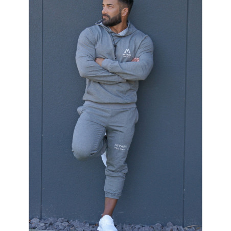 Hooded sweatshirt K088 dark gray MITARE PRO MAN