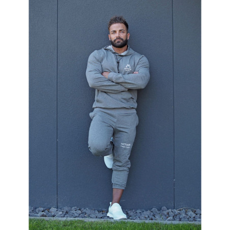 Sweat à capuche K088 gris foncé MITARE PRO MAN