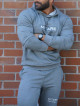 Hooded sweatshirt K103 dark gray MITARE PRO MAN