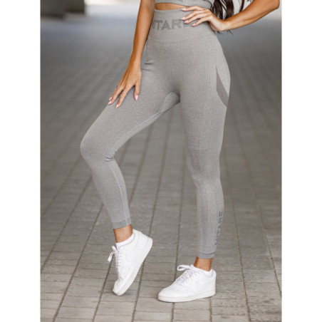 Leggings sin costuras PUSH UP MAX K001 gris claro MITARE