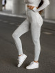 Legging sans couture PUSH UP MAX MARBLE K111 gris clair MITARE