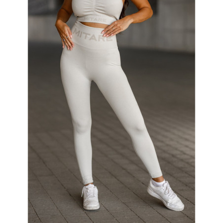 Leggings sin costuras PUSH UP MAX K001 latté MITARE