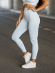 Legginsy damskie bezszwowe sea blue PUSH UP SUNNY K113 MITARE