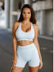 Seamless shorts PUSH UP SUNNY K115 sea blue MITARE