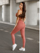 Leggings PUSH UP modellante e snellente SUNNY K113 rosa polveroso MITARE