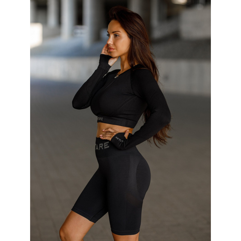 Short sans coutures PUSH UP MAX K077 noir MITARE