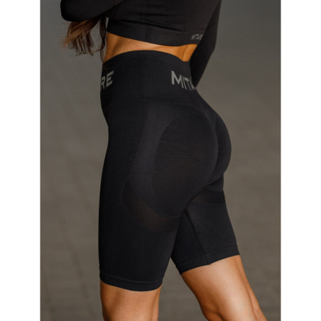 Pantaloncini senza cuciture PUSH UP MAX K077 nero MITARE