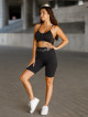 Seamless bra PUSH UP MAX K002 black MITARE